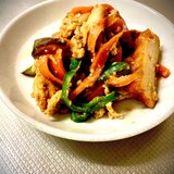 鶏肉と野菜の中華炒め
